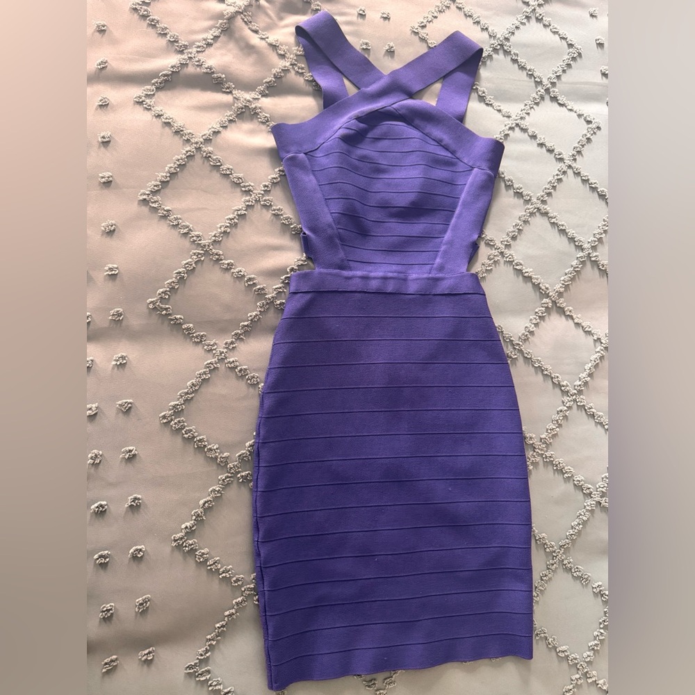 Marciano Los Angeles bodycon  royal blue Dress
